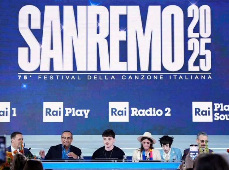 La conferenza stampa di chiusura di Sanremo 2025 - Stylology.it
