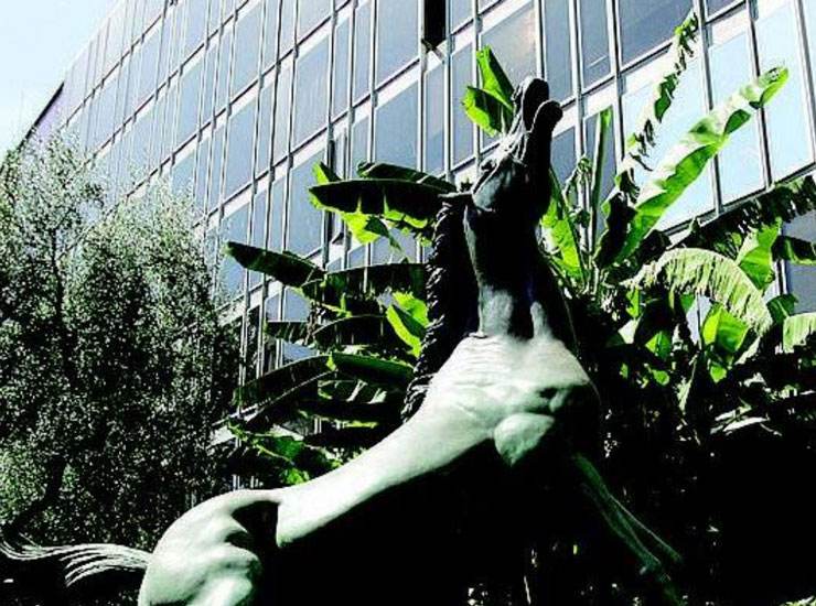Il celebre cavallo di Viale Mazzini - Stylology.it
