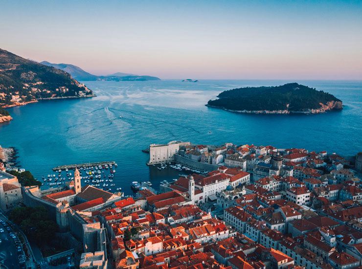 Una vista aerea di Dubrovnik - Stylology.it