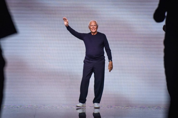 Giorgio Armani - fonte_Ansa - Stylology.it