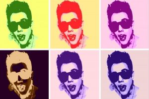 Justin Bieber Popart