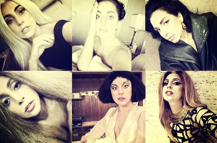 Lady Gaga Collage