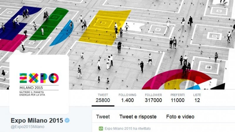 Account Twitter Expo 2015