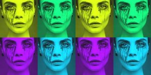 Cara Delevingne collage