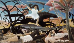Pray For Paris - Guerra, Henri Rousseau