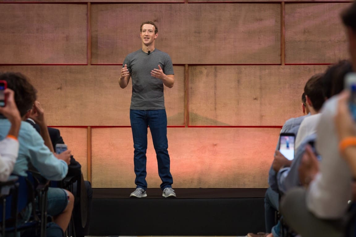 Mark Zuckerberg a Roma