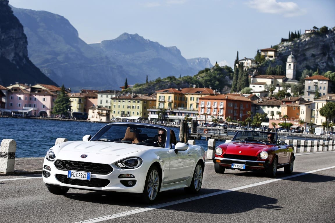 Fiat 124 Spider: ieri e oggi