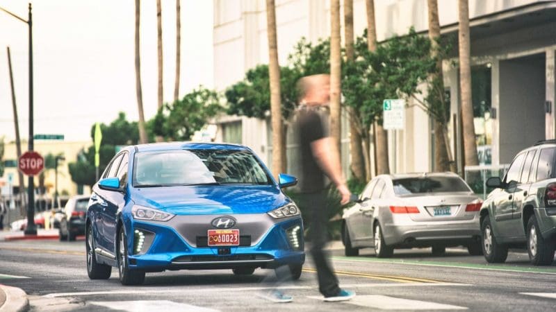 Hyundai IONIQ a guida autonoma