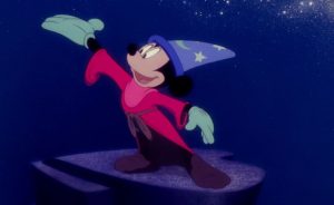 Fantasia Walt Disney Topolino