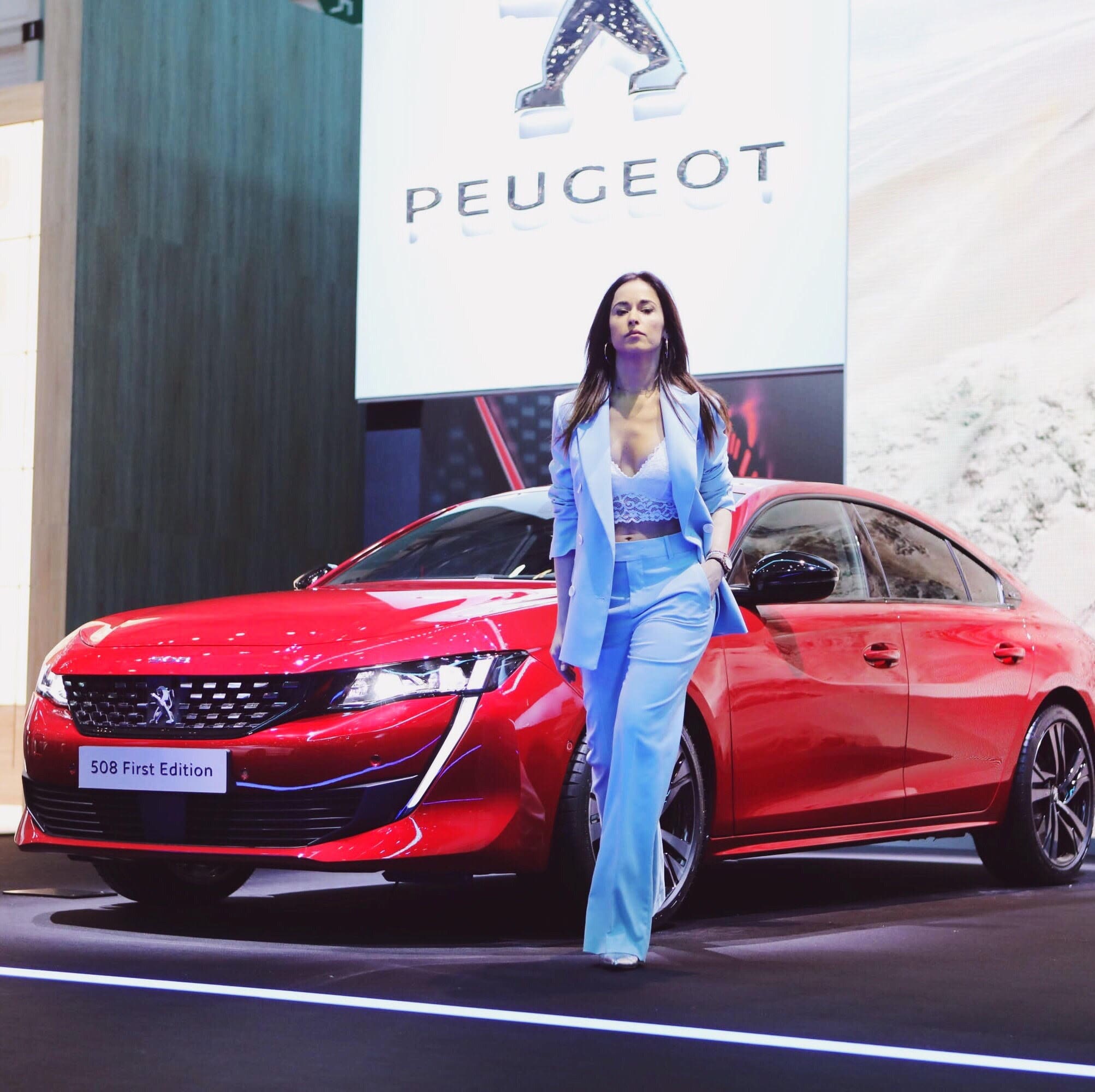 Peugeot 508 First Edition con Alessia Canella