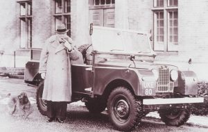 land rover storia