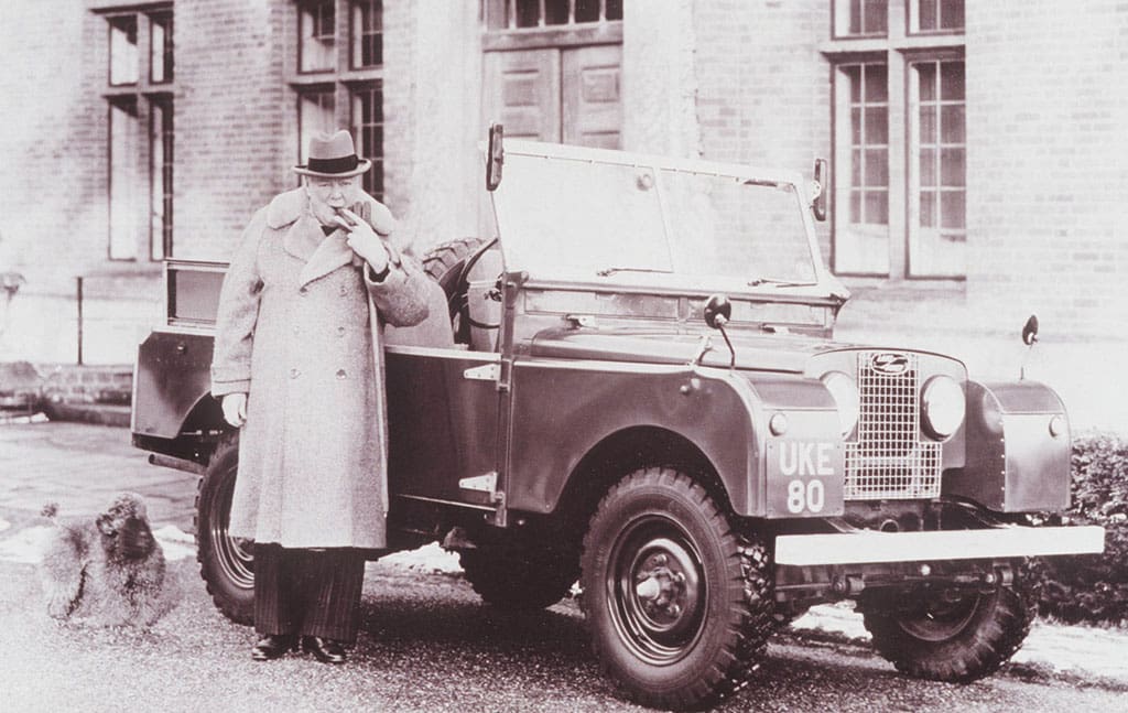land rover storia