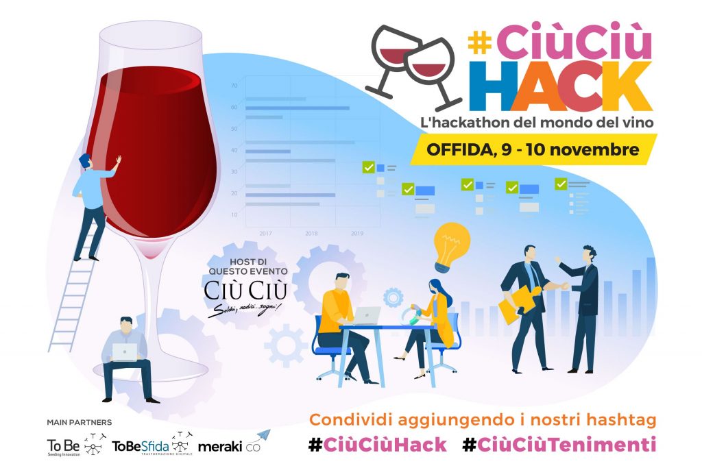 Ciù Ciù Hack: l’hackathon dedicato al mondo del vino