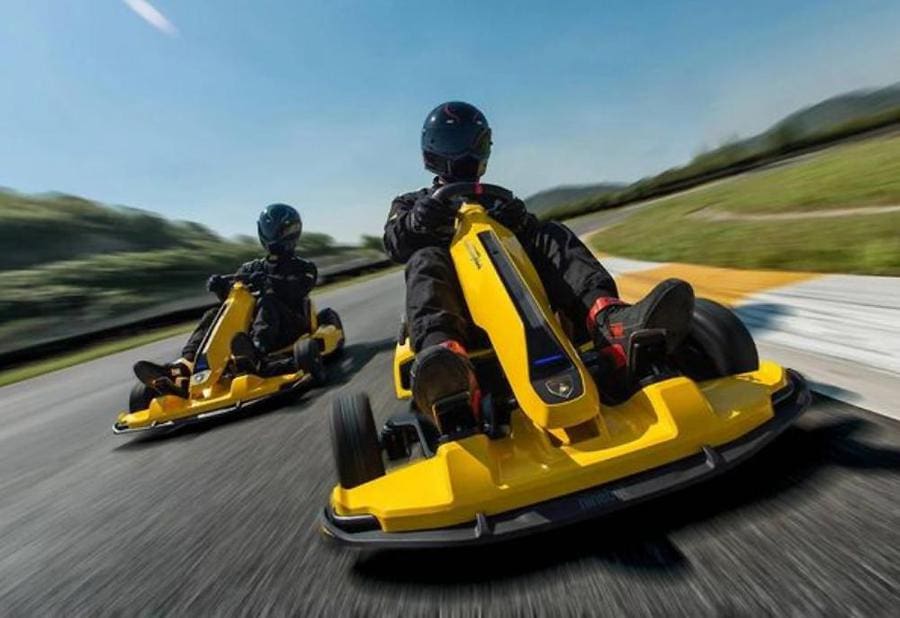 Go kart elettrico Lamborghini edition