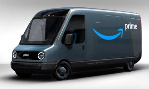 furgone elettrico di amazon