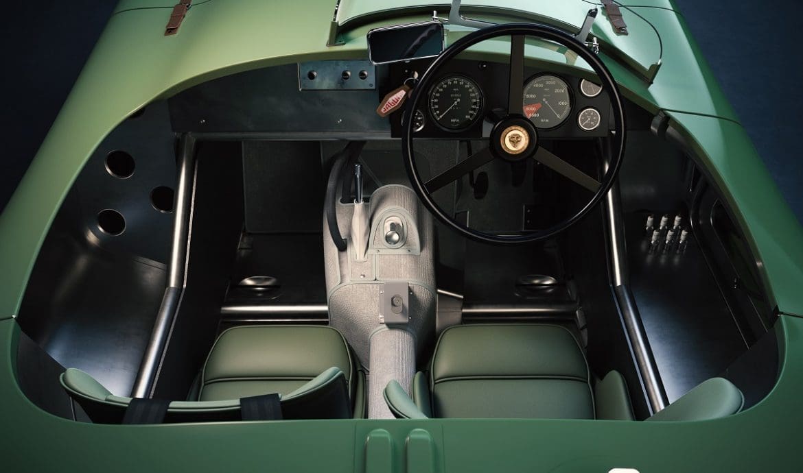 interni Jaguar C-type