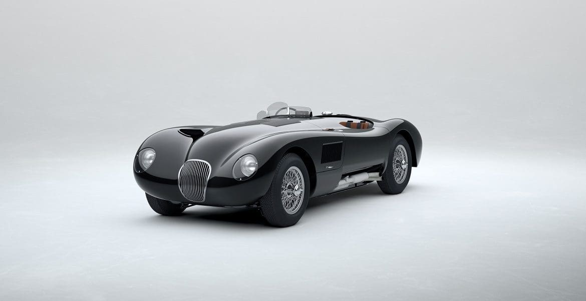 jaguar classic c-type belugablack