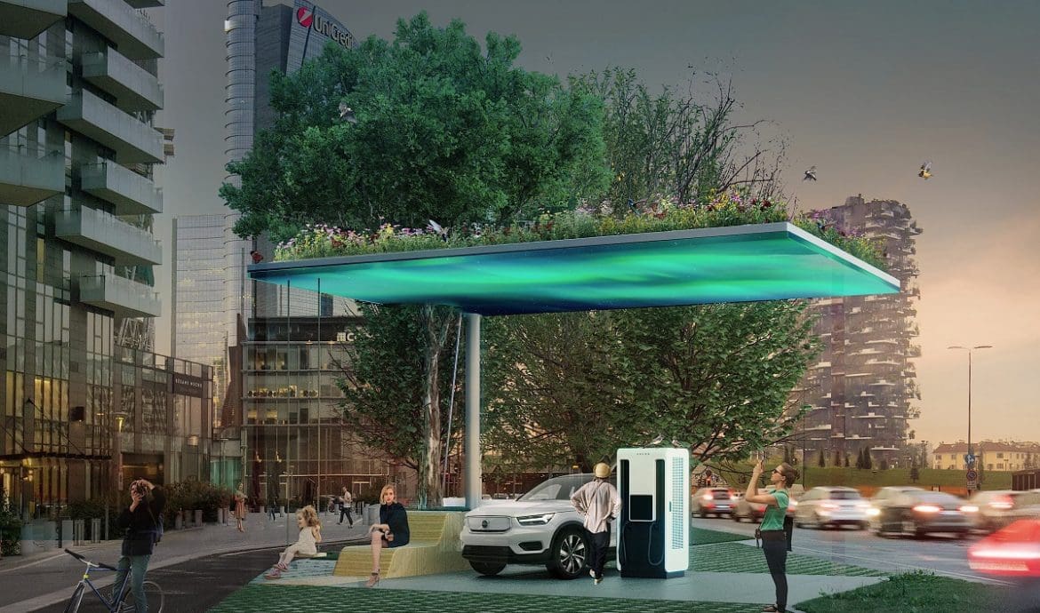 Stazione Fast Charge Volvo - Porta Nuova
