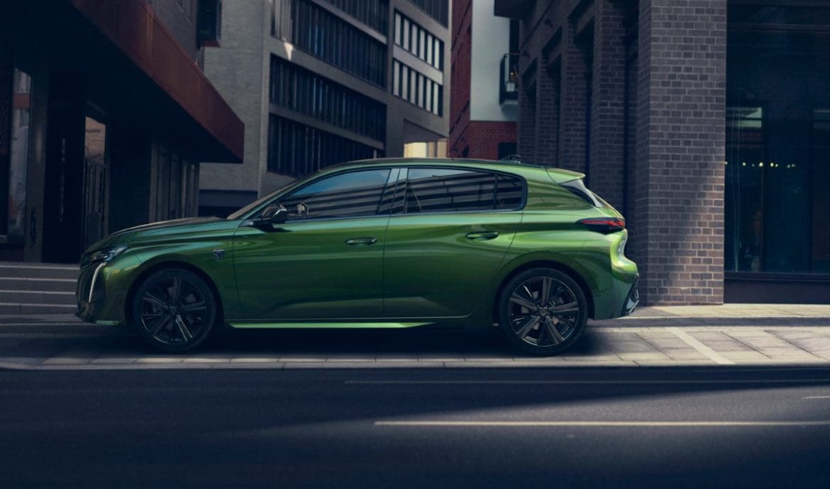 nuova Peugeot 308 profilo