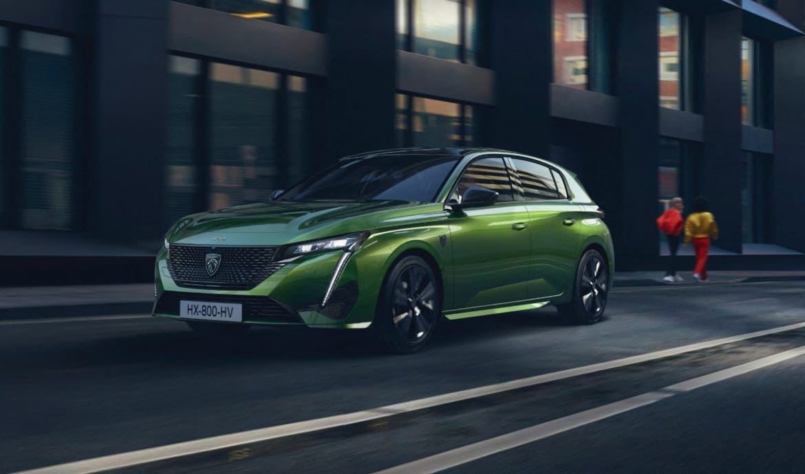 nuova Peugeot 308 profilo anteriore
