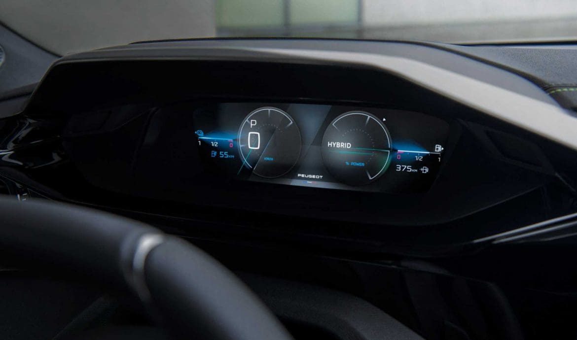 nuova peugeot 308 quadro strumenti digitale