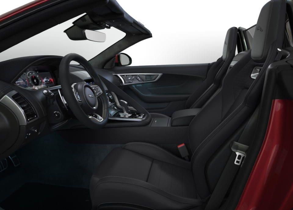 Jaguar F-Type R-Dynamics Black interni