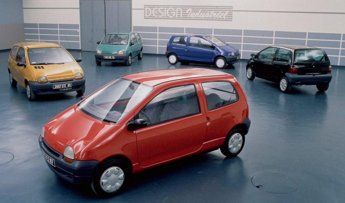 La coloratissima Renault Twingo