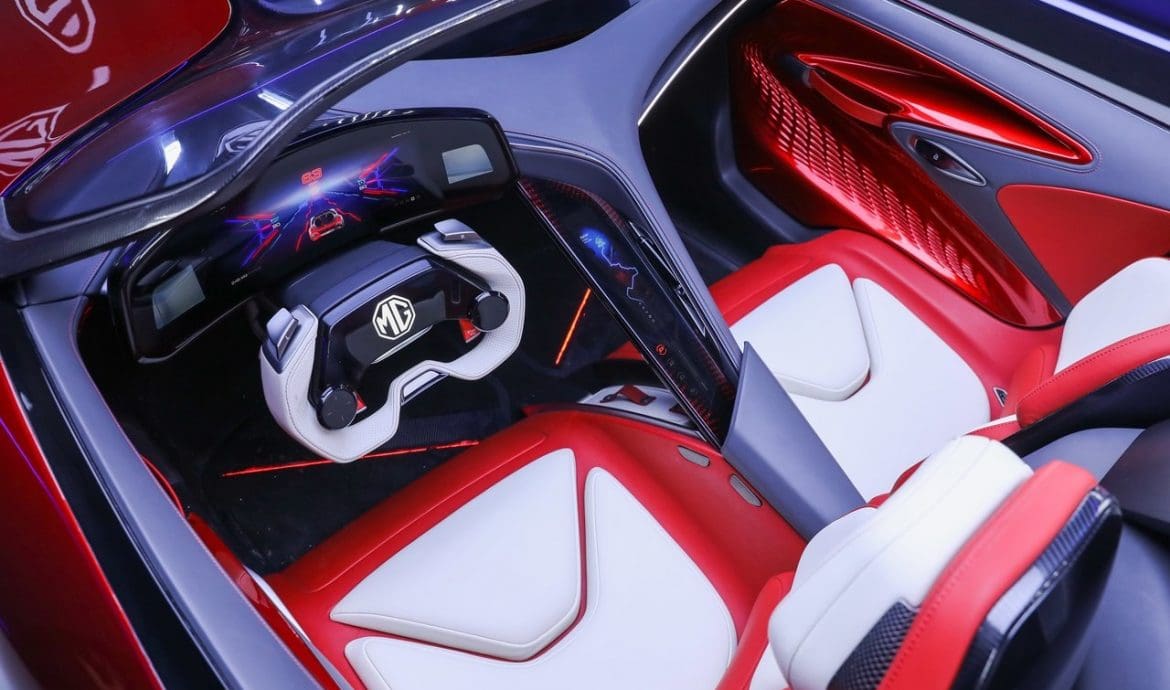MG Cyberster interni