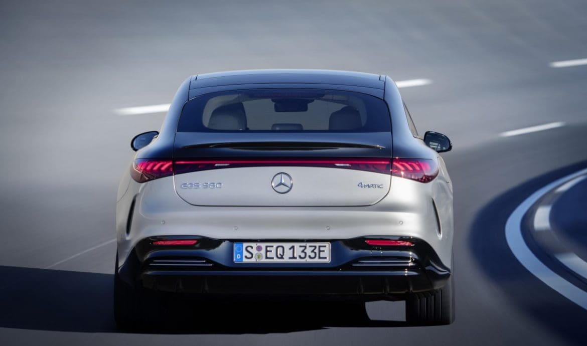Mercedes-EQ, EQS, V 297, dettaglio posteriore