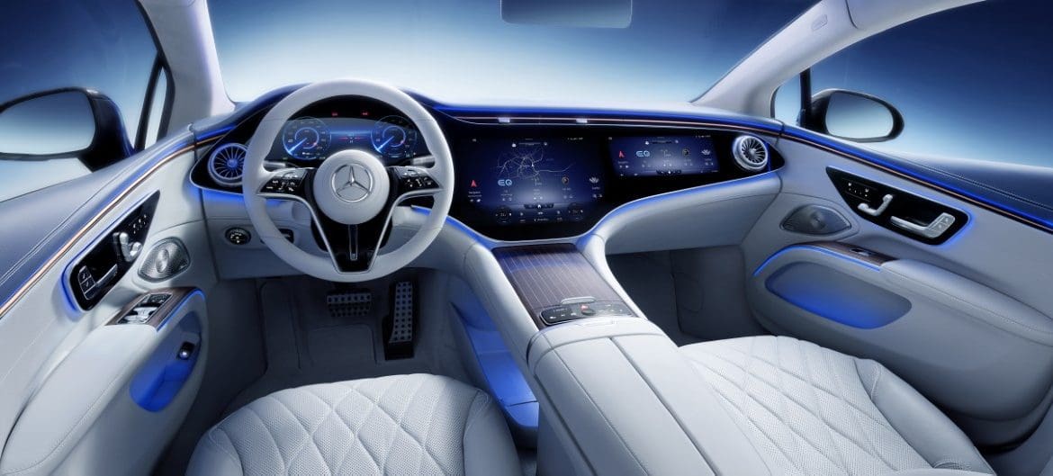 Mercedes-EQ, EQS, V 297, hyperscreen