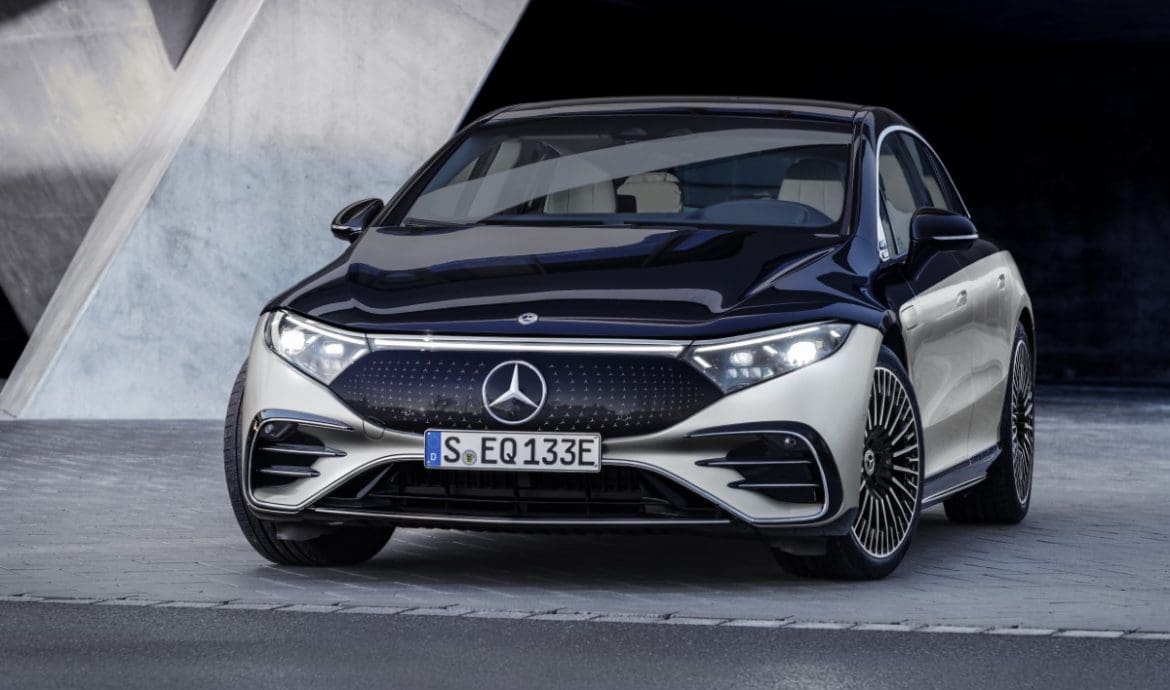 Mercedes-EQ, EQS, V 297, vista frontale