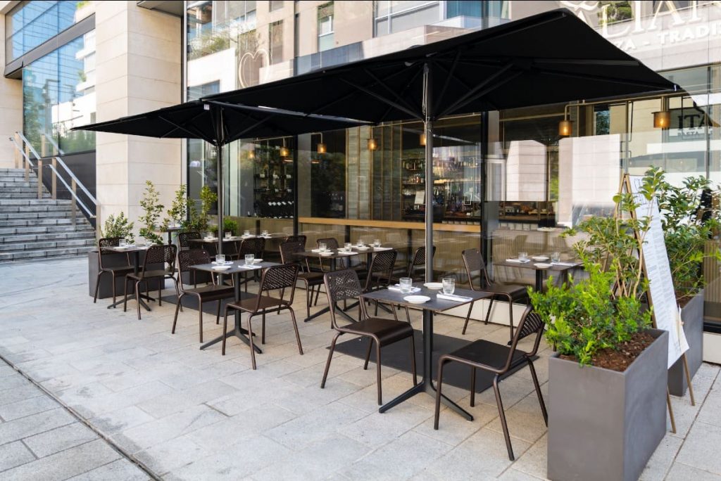 ristoranti dove mangiare all'aperto