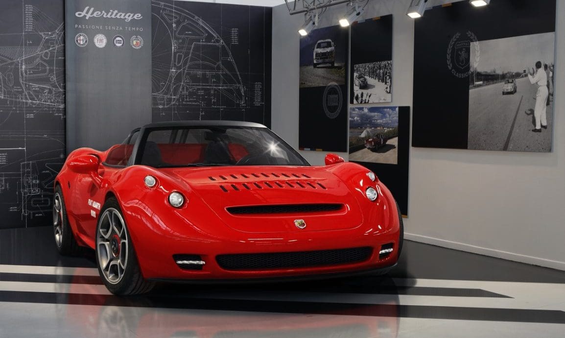 Abarth 1000 SP motore