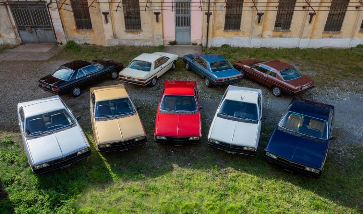 Lancia Gamma Coupé nove colori