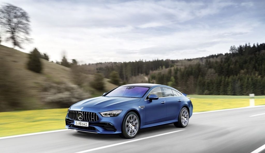 Mercedes-AMG GT Coupé4 in strada