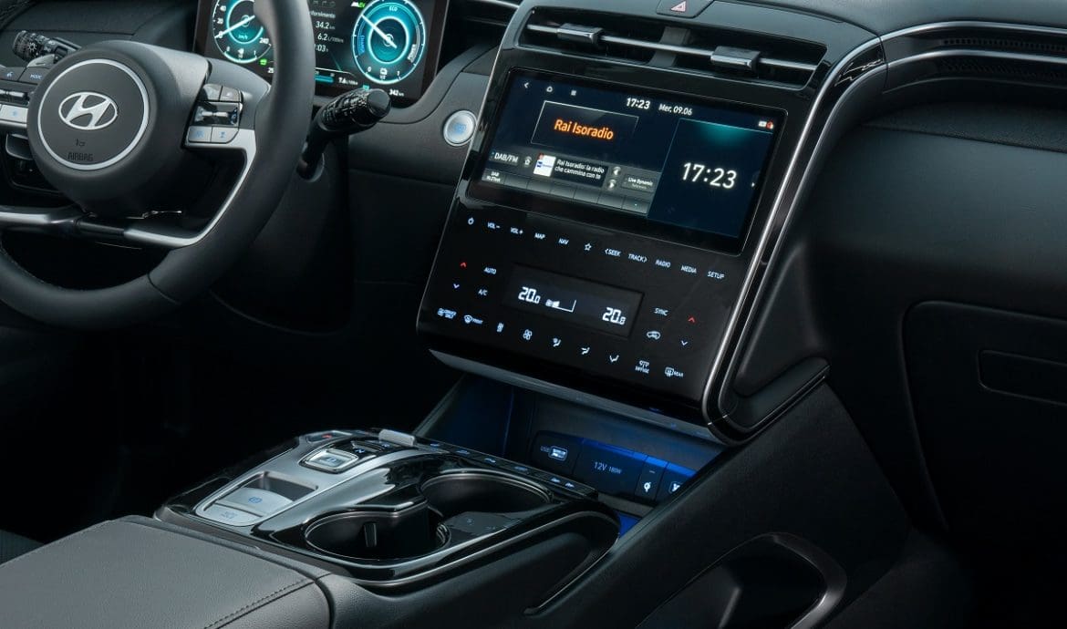 Nuova Hyundai TUCSON Plug-in Hybrid interni