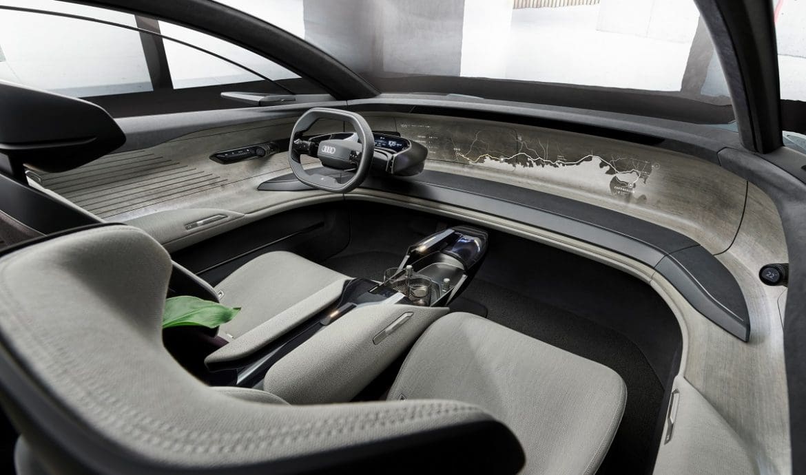 Audi Grandsphere concept interni