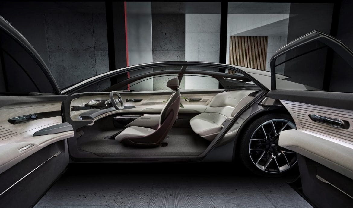 Audi Grandsphere concept portiere