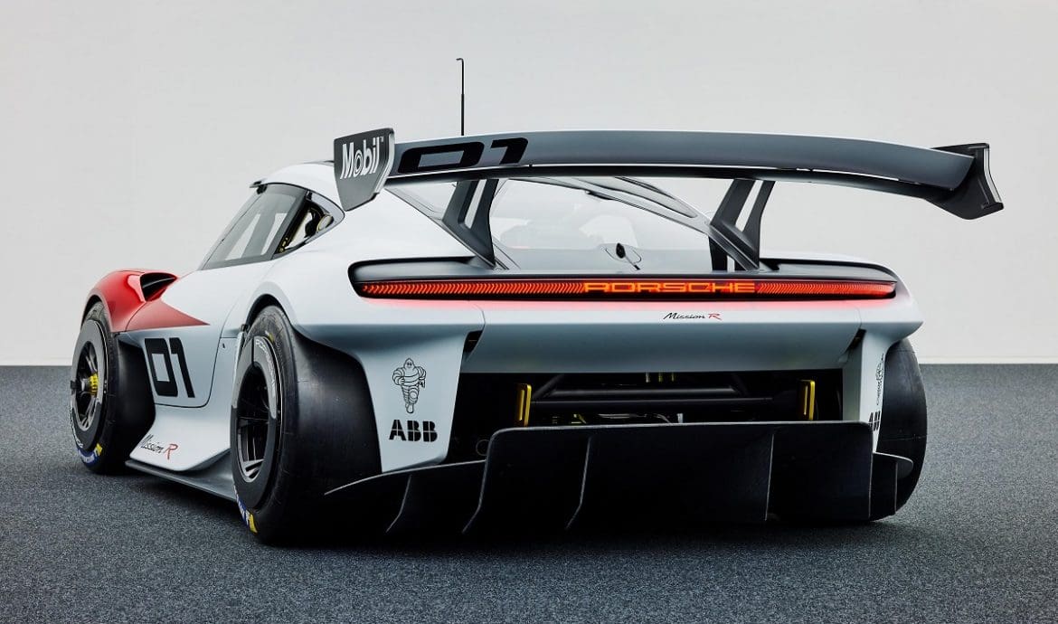 Porsche Mission R posteriore