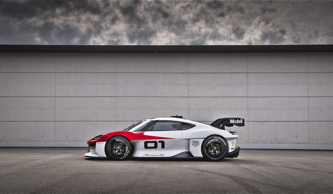 Porsche Mission R profilo