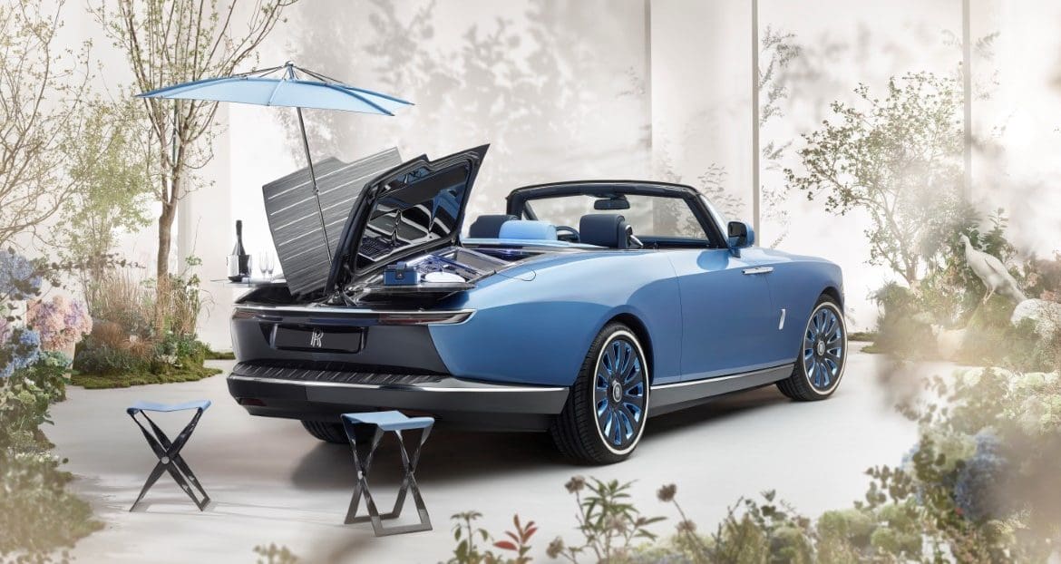 Rolls Royce Boat Tail dettaglio pic-nic