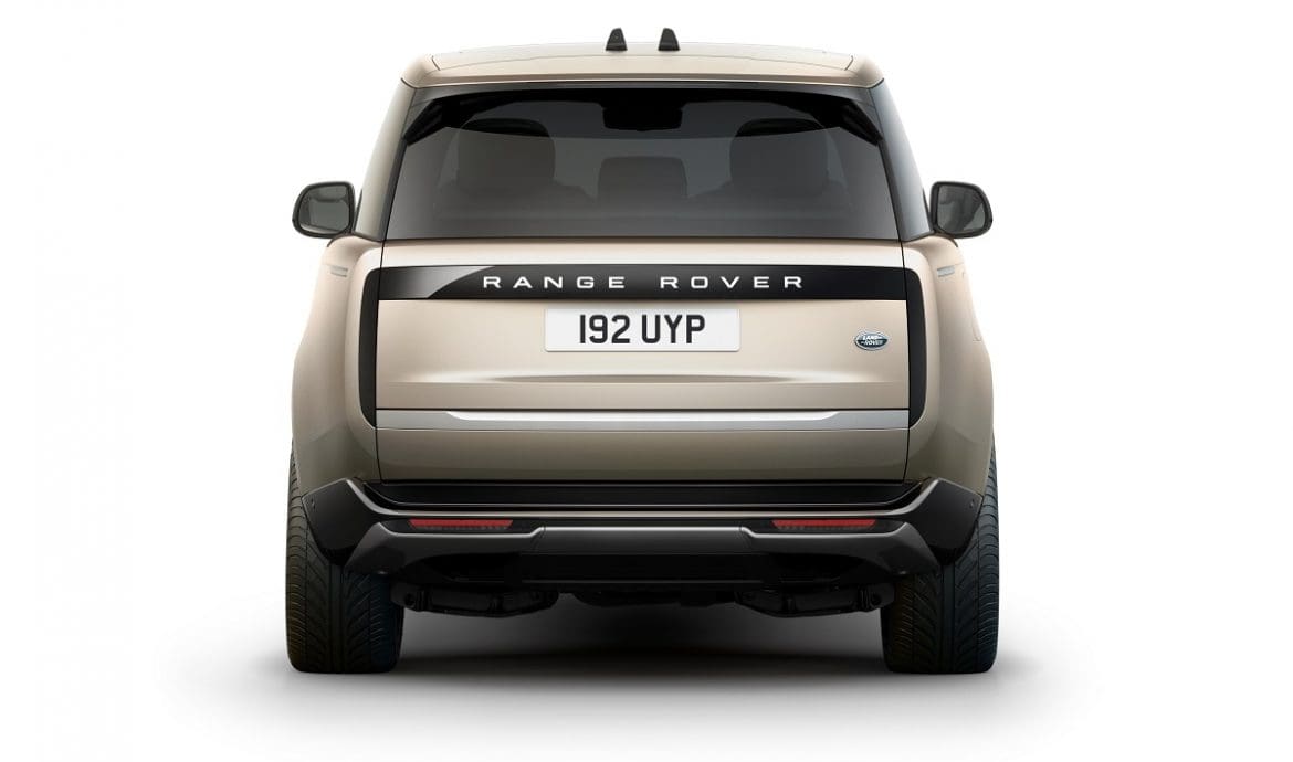 nuova Range Rover vista posteriore