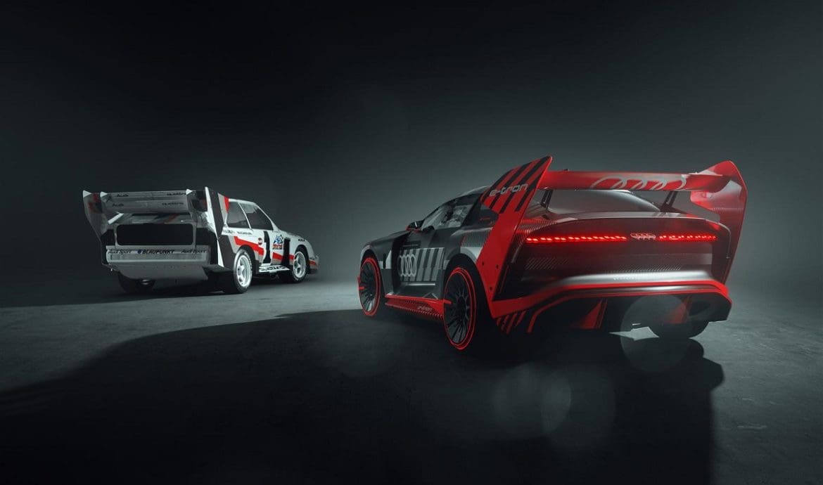 Audi S1 Hoonitron posteriore