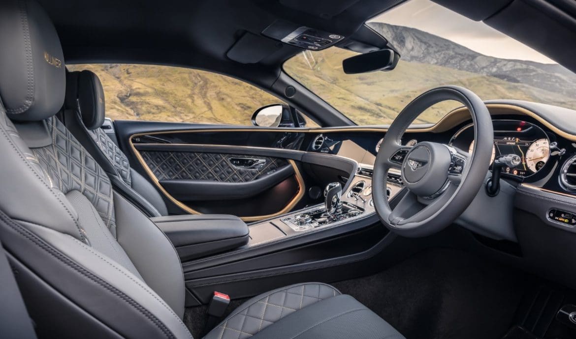 Bentley GT Mulliner Blackline interni
