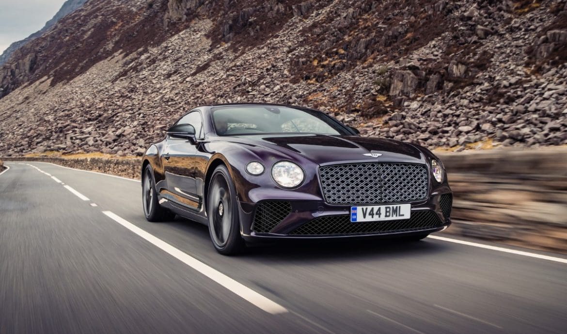 Bentley GT Mulliner Blackline motore