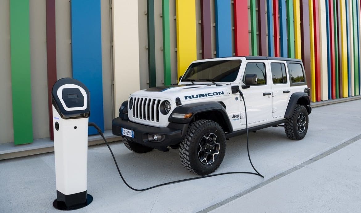 Jeep Wrangler 4xe ibrido plug-in
