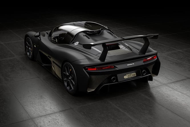 Dallara D50 Stradale vista posteriore