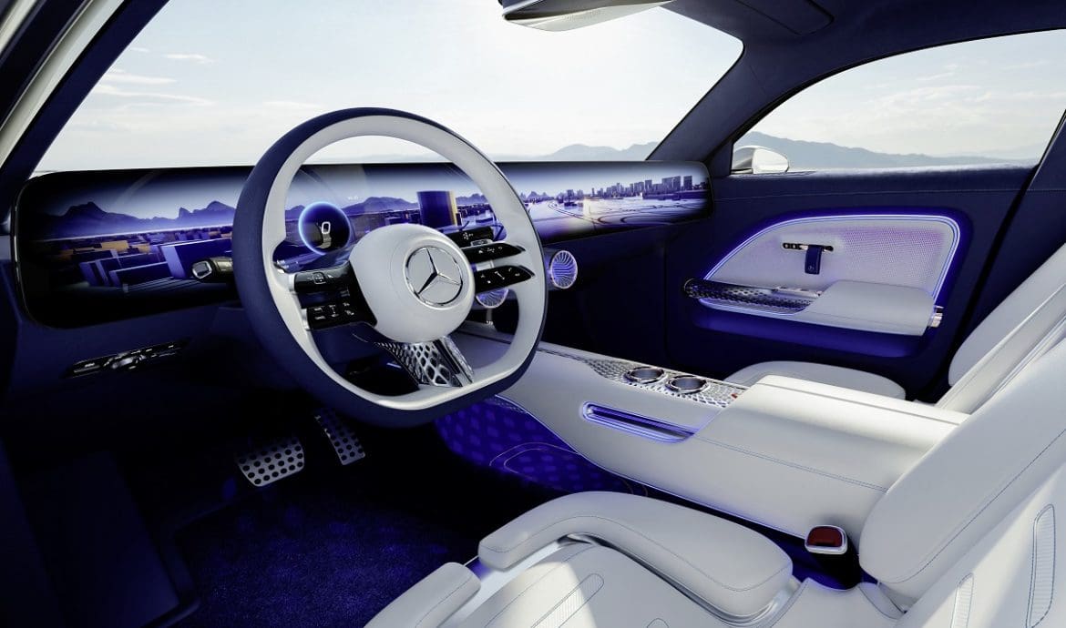Mercedes Vision EQXX interni