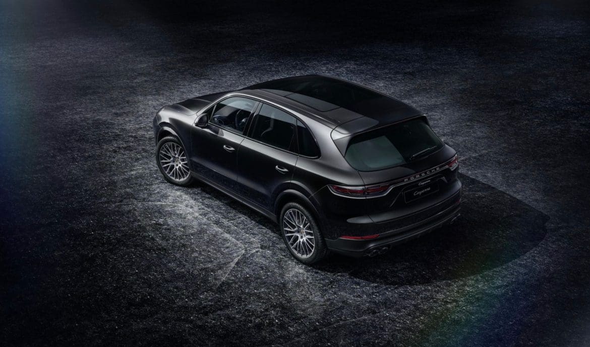 Porsche Cayenne Platinum Edition vista alta