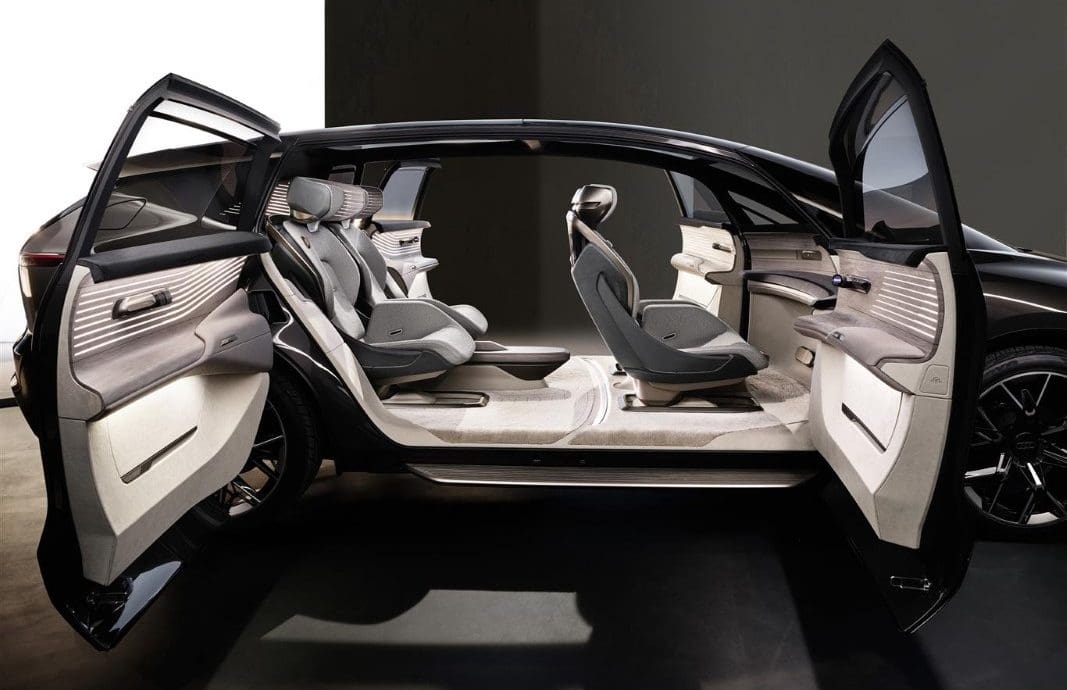 Audi urbansphere concept portiere